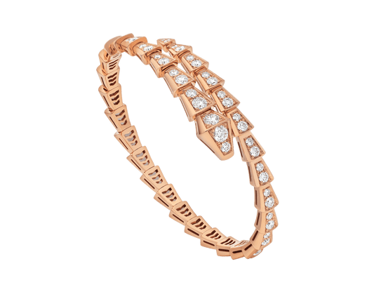 [Eterna Jewels]SERPENTI ARMREIF 6.8MM ROSÉGOLD DIAMANT