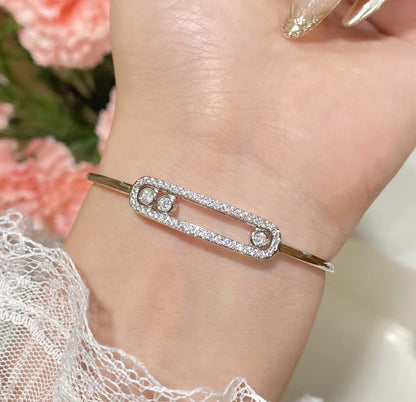 [Eterna Jewels]Armreif mit Pavé-Diamanten M