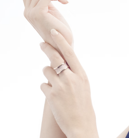 [Eterna Juwelen]ZERO 1 MIT DIAMANTEN AUF DEM SPIRALRING