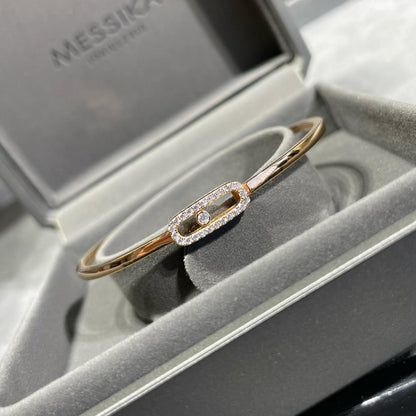 [Eterna Jewels]Move Uno Pavé Flex Armreif Medium
