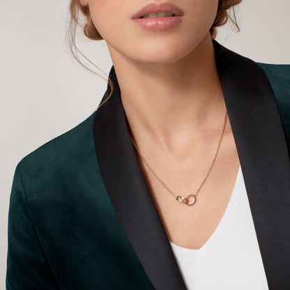 [Eterna Jewels]LOVE DOUBLE RING NECKLACE