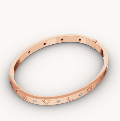 [Eterna Jewels]ZERO 1 ROSÉGOLD 12 DIAMANTEN ARMBAND