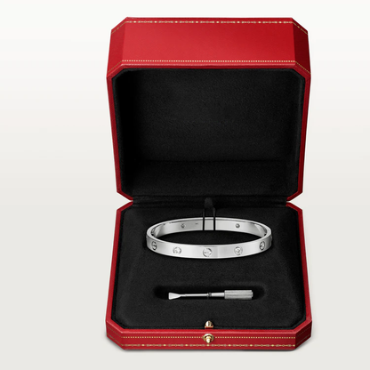 [Eterna Jewels]LIEBESARMBAND 6.1MM 4 DIAMANTEN