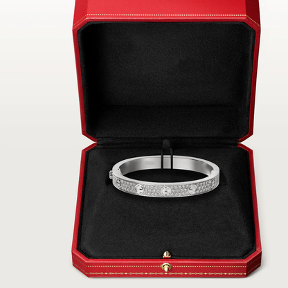 [Eterna Juwelen]LIEBESARMBAND 6.1MM DIAMANTENBESETZT