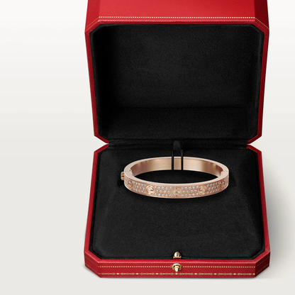 [Eterna Juwelen]LIEBESARMBAND 6.1MM DIAMANTENBESETZT
