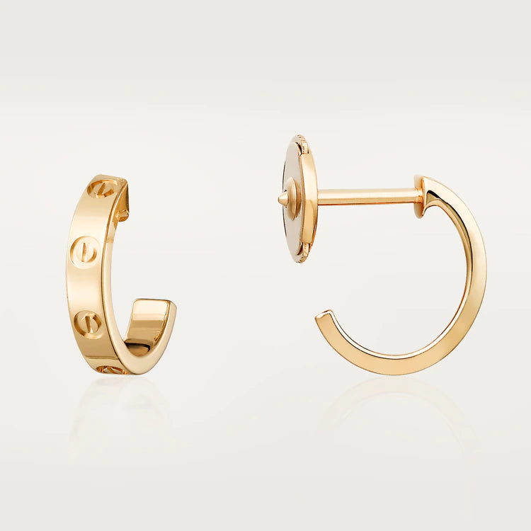 [Eterna Jewels]LOVE OHRRINGE 2.65MM ROSÉGOLD