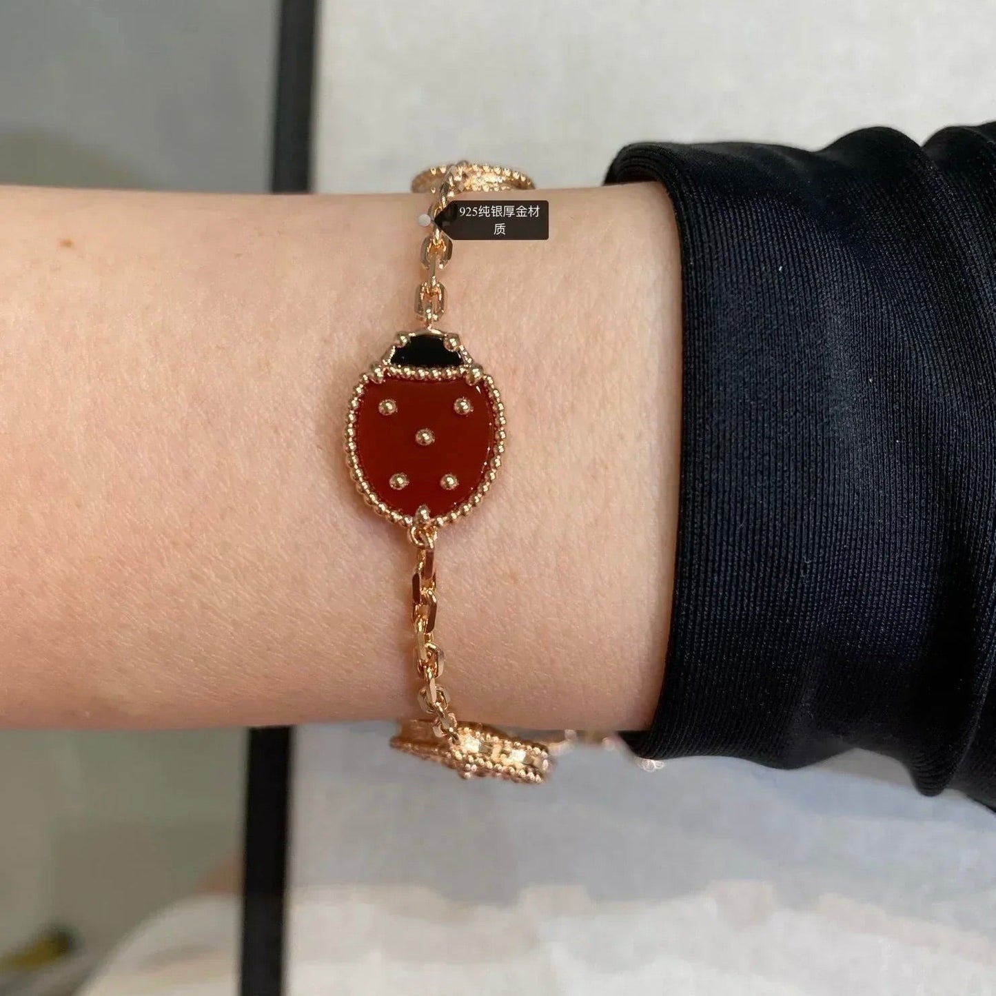 [Eterna Jewels]ラッキー スプリング 5モチーフ ブレスレット