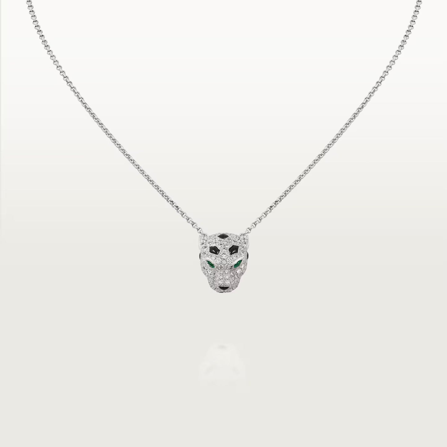 [Eterna Jewels]PANTHERE FULL DIAMOND NECKLACE