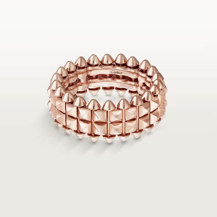 [Eterna Jewels]CLASH 9.2MM DOUBLE ROW RING