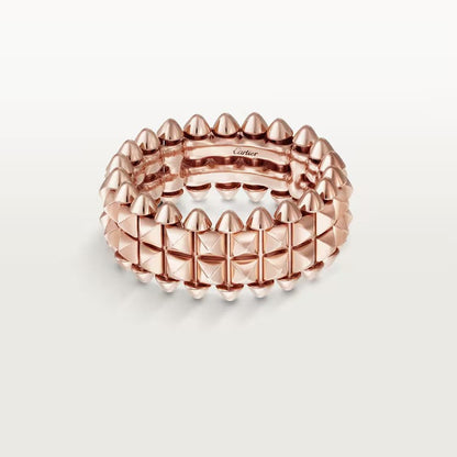 [Eterna Jewels]CLASH 9.2MM DOUBLE ROW RING