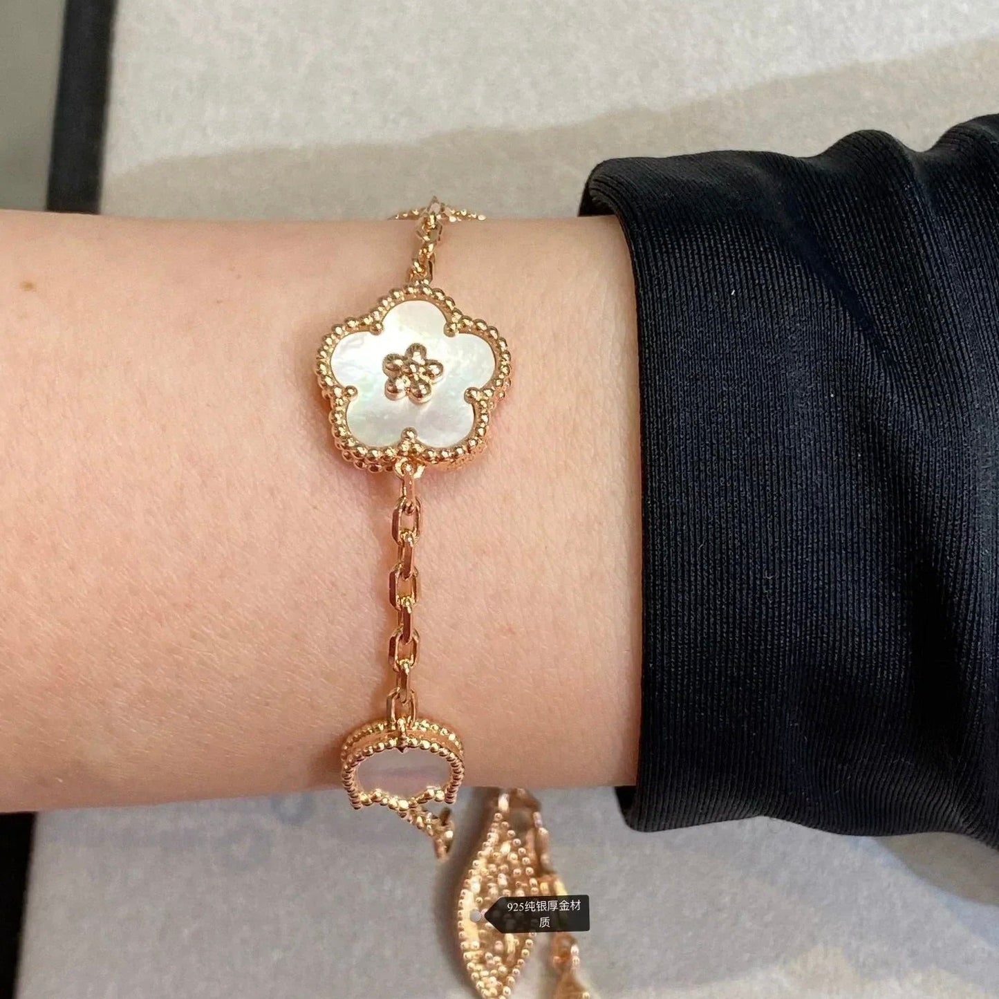 [Eterna Jewels]ラッキー スプリング 5モチーフ ブレスレット