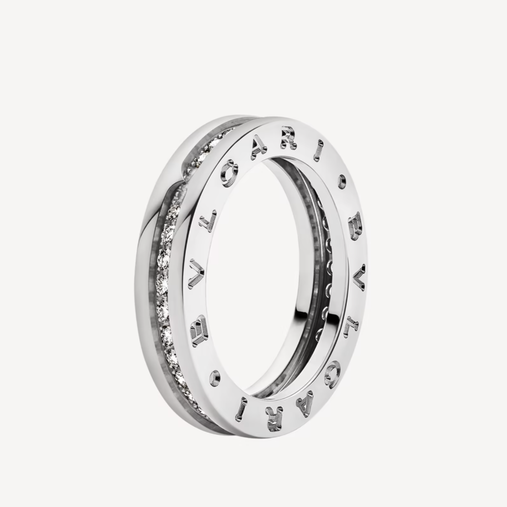 [Eterna Jewels] ZERO 1 ONE-BAND PAVÉ-DIAMANTEN AUF SPIRALRING