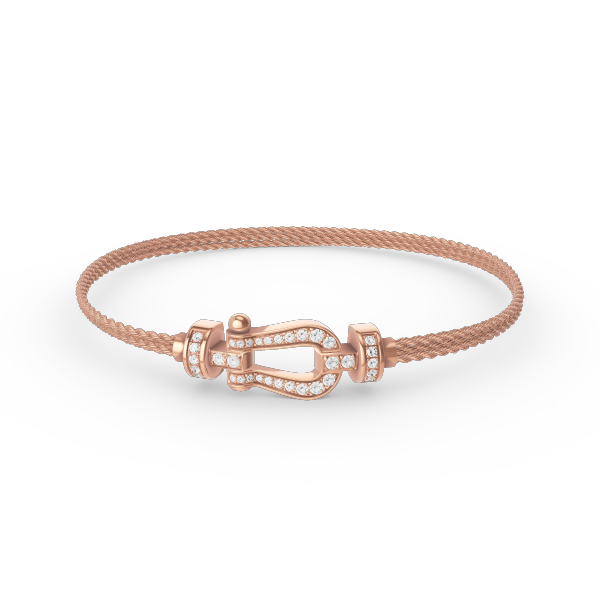 [Eterna Jewels]KRAFT KLEINES HUFEISEN DIAMANTKETTE SEILARMband