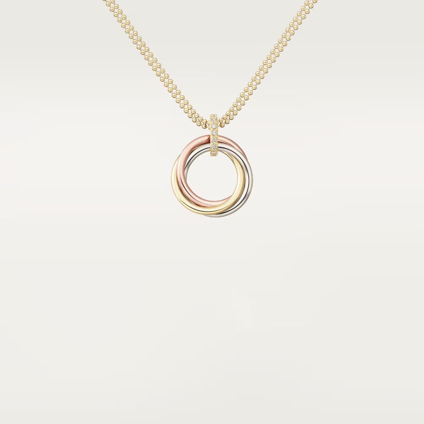 [Eterna Jewels]TRINITY MEDIUM  DIAMONDS NECKLACE