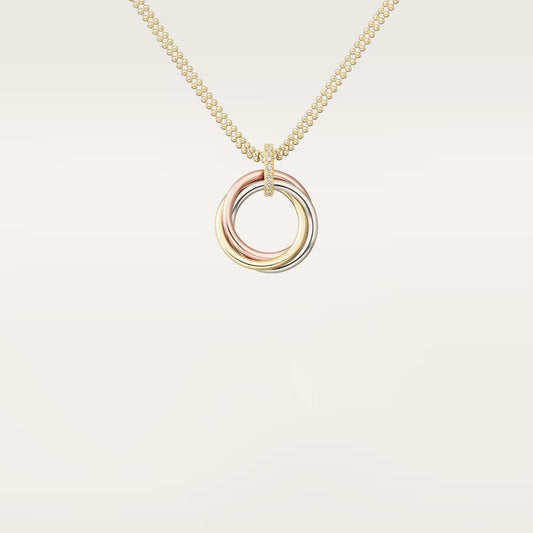 [Eterna Jewels]TRINITY MEDIUM  DIAMONDS NECKLACE