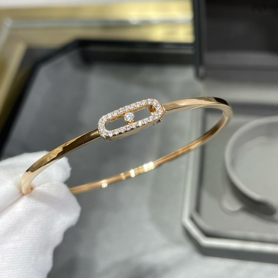 [Eterna Jewels]Move Uno Pavé Flex Armreif Medium