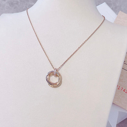 [Eterna Jewels]TRINITY HALSKETTE GOLD DIAMANTEN