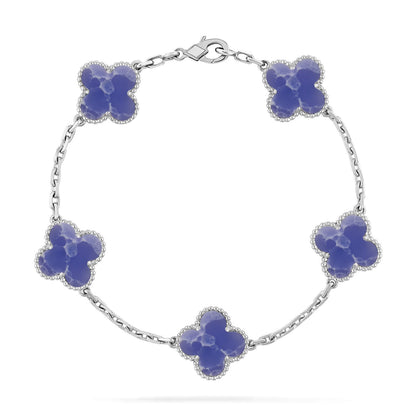 [Eterna Jewels]KLEEBRETT 5 MOTIV BLAUE ADERN ARMBAND-KOLLEKTION