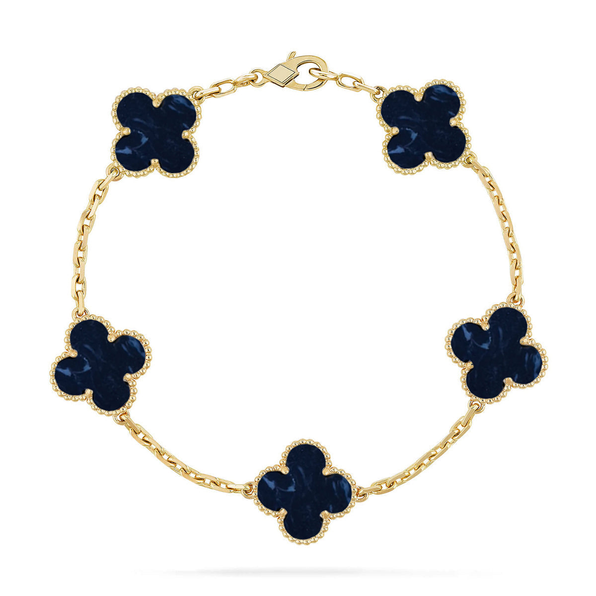 [Eterna Jewels]KLEE 5 MOTIV PIETERSIT ARMBAND KOLLEKTION