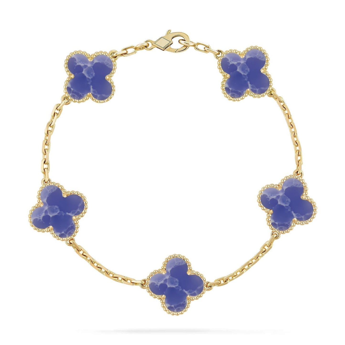 [Eterna Jewels]KLEEBRETT 5 MOTIV BLAUE ADERN ARMBAND-KOLLEKTION