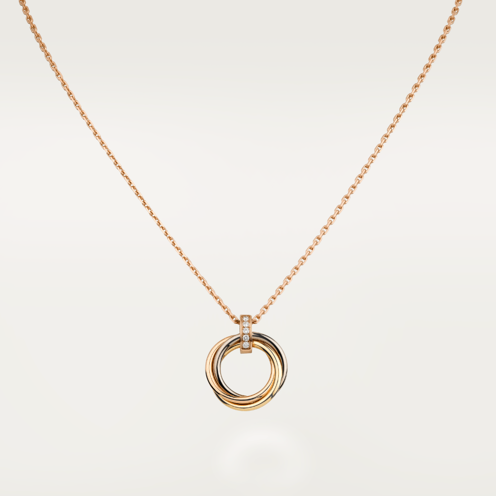 [Eterna Jewels]TRINITY HALSKETTE GOLD DIAMANTEN