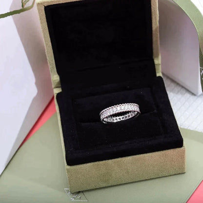 [Eterna Jewels]PERLEE DIAMANT SILBERRING