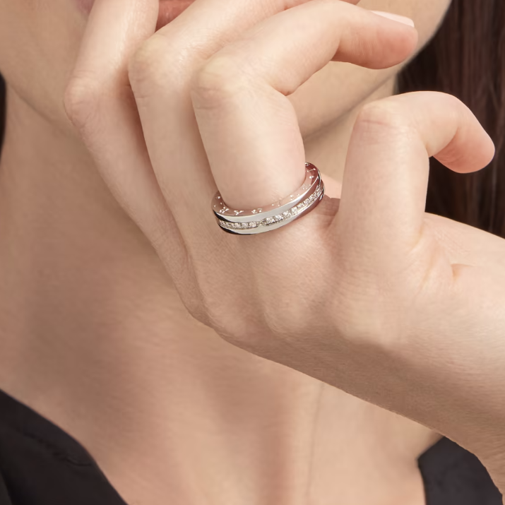 [Eterna Jewels] ZERO 1 ONE-BAND PAVÉ-DIAMANTEN AUF SPIRALRING