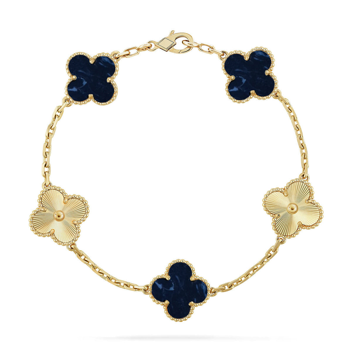 [Eterna Jewels]KLEE 5 MOTIV PIETERSIT ARMBAND KOLLEKTION
