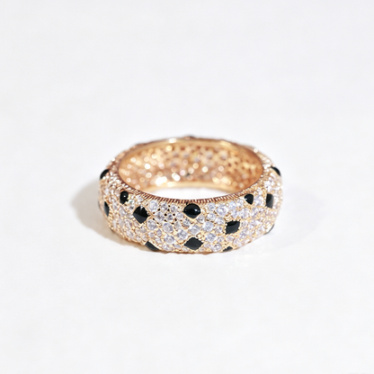 [Eterna Jewels]PANTHERE SPOTTED FULL DIAMOND RING
