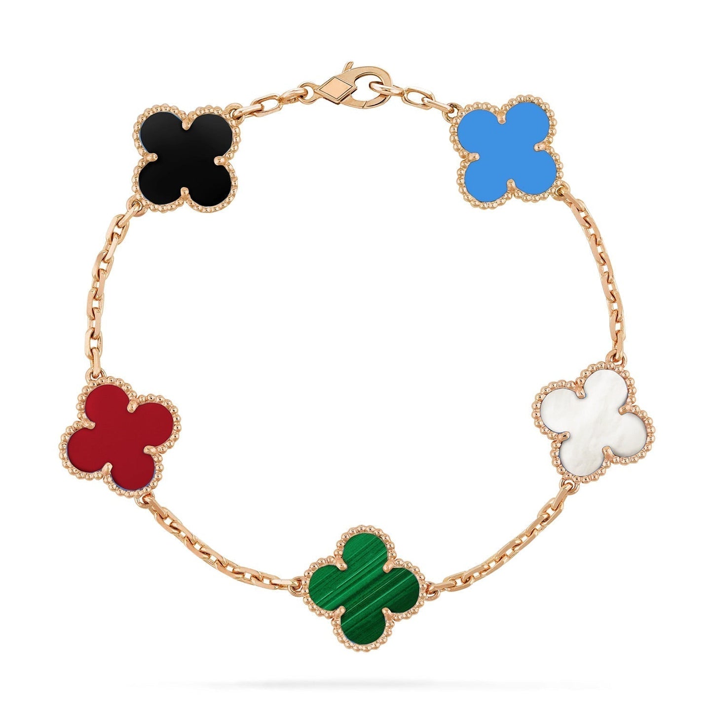 [Eterna Jewels]KLEE 5 MOTIVE MEHRFARBIGES ARMBAND