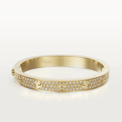 [Eterna Juwelen]LIEBESARMBAND 6.1MM DIAMANTENBESETZT
