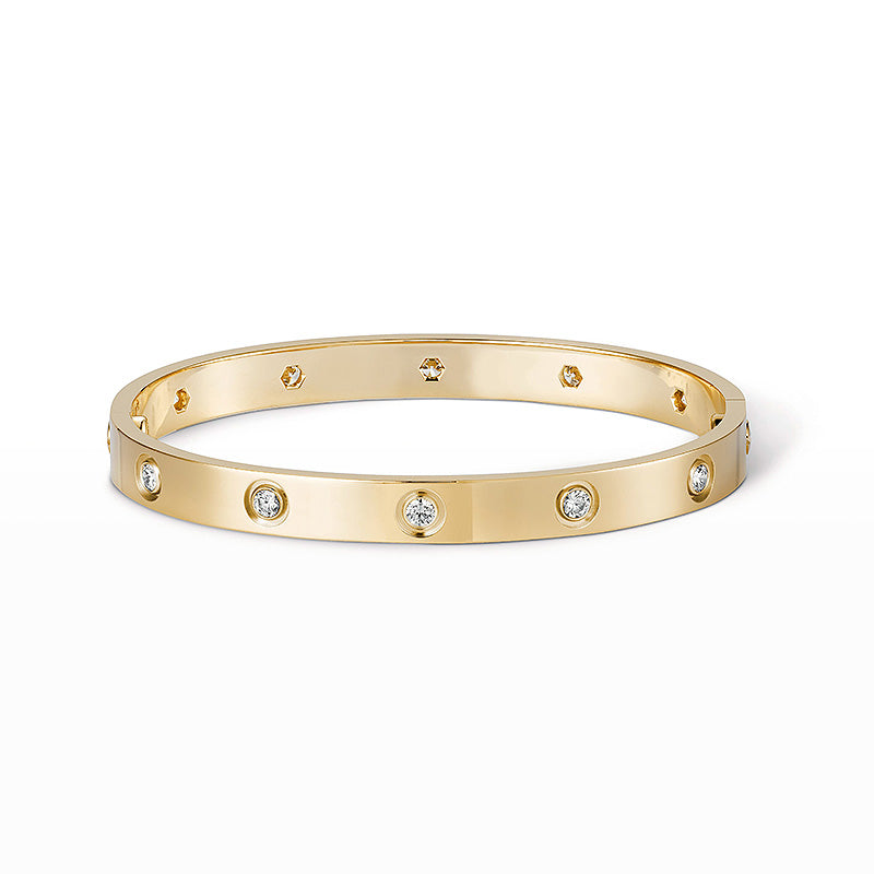 [Eterna Jewels]LOVE BRACELET 6.1MM 10 DIAMONDS