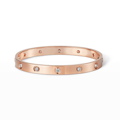 [Eterna Jewels]LOVE BRACELET 6.1MM 10 DIAMONDS