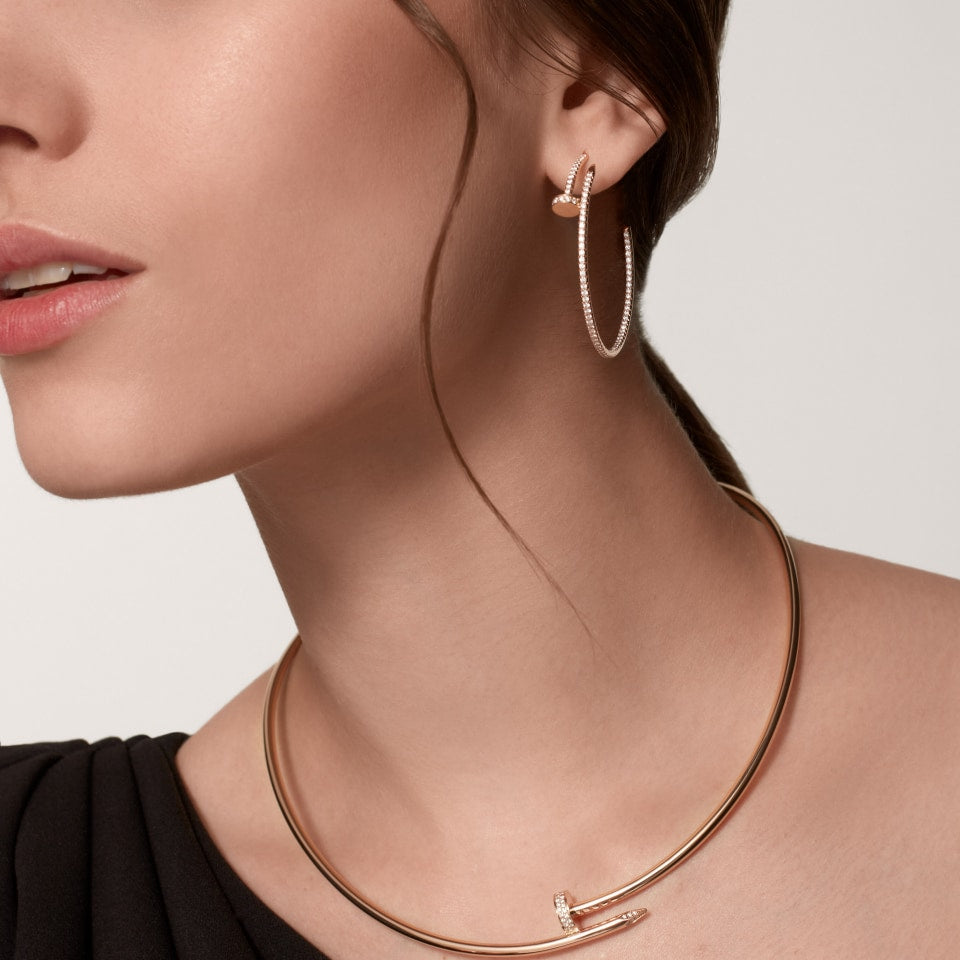 [Eterna Jewels]JUSTE FULL DIAMOND LARGE EARRINGS