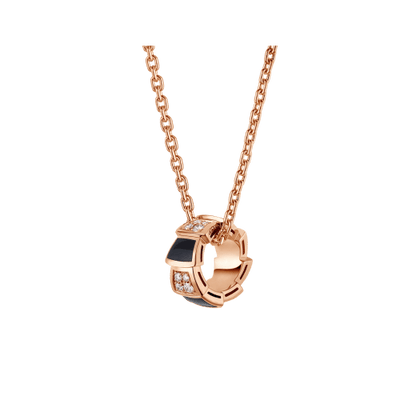 [Eterna Jewels]SCHLANGEN-ANHÄNGER DIAMANTENHALSKETTE