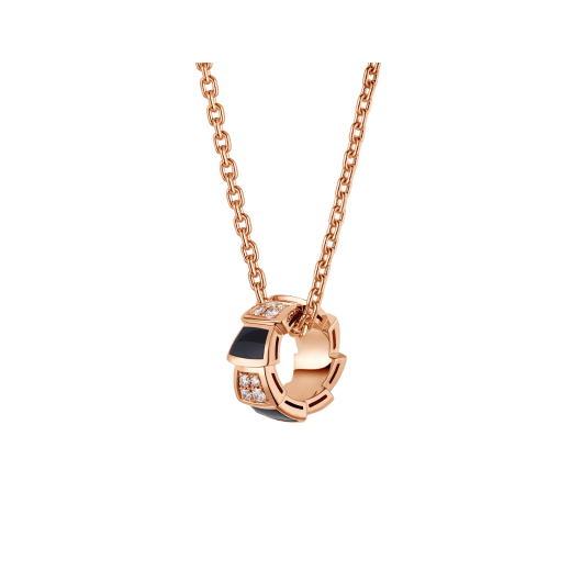 [Eterna Jewels]SCHLANGEN-ANHÄNGER DIAMANTENHALSKETTE