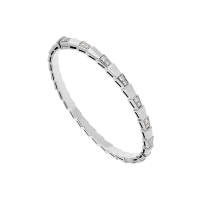 [Eterna Jewels]SCHLANGENARMBAND SILBER DIAMANT
