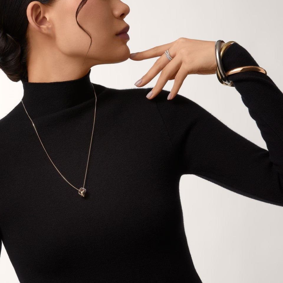 [Eterna Jewels]TRINITY CUSHION NECKLACE COLLECTION