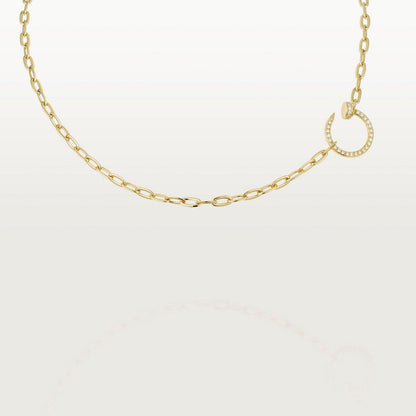 [Eterna Jewels]JUSTE NECKLACE FULL DIAMONDS
