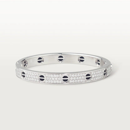 [Eterna Jewels]LOVE BRACELET 6.1MM DIAMOND-PAVED CERAMIC