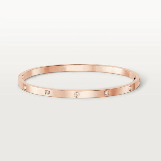 [Eterna Jewels]LIEBESARMBAND 3.65MM 10 DIAMANTEN