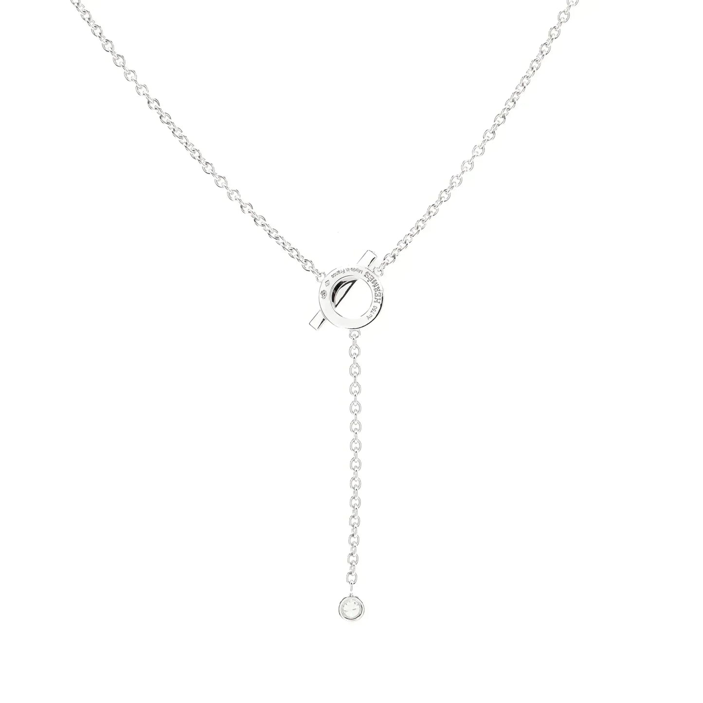[Eterna Jewels]FINESSE SILBER DIAMANTEN HALSKETTE