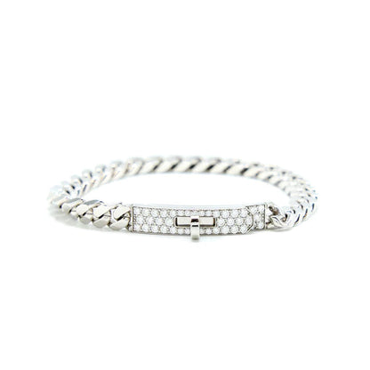 [Eterna Jewels]KELLY KETTE SILBER DIAMANTENARMBAND