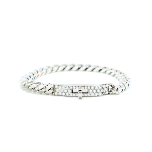[Eterna Jewels]KELLY KETTE SILBER DIAMANTENARMBAND