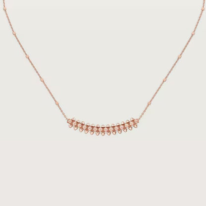 [Eterna Jewels]CLASH  SMALL FULL DIAMOND NECKLACE