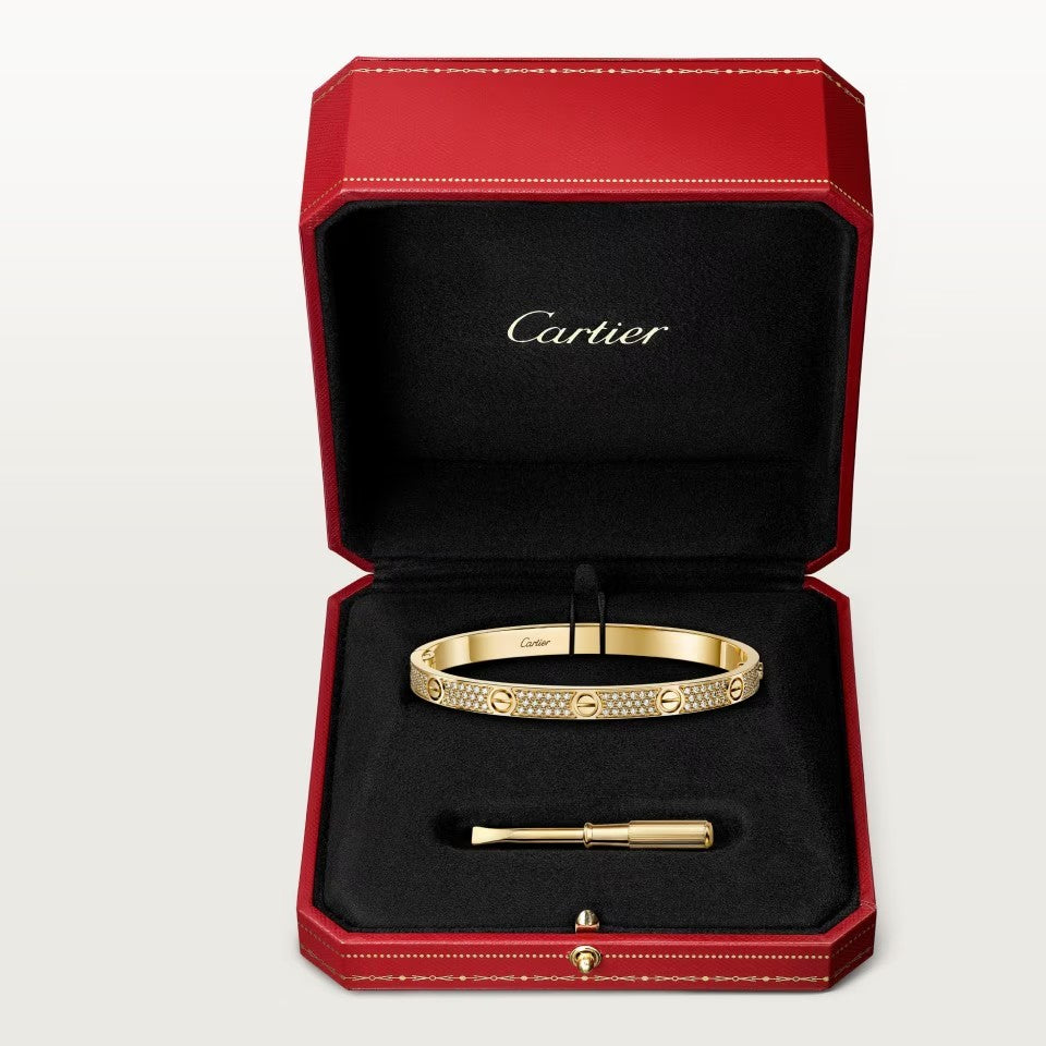[Eterna Jewels]LOVE BRACELET 4.8MM DIAMOND-PAVED