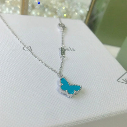 [Eterna Juwelen]SCHMETTERLING TÜRKIS SCHMETTERLING ARMBAND SILBER