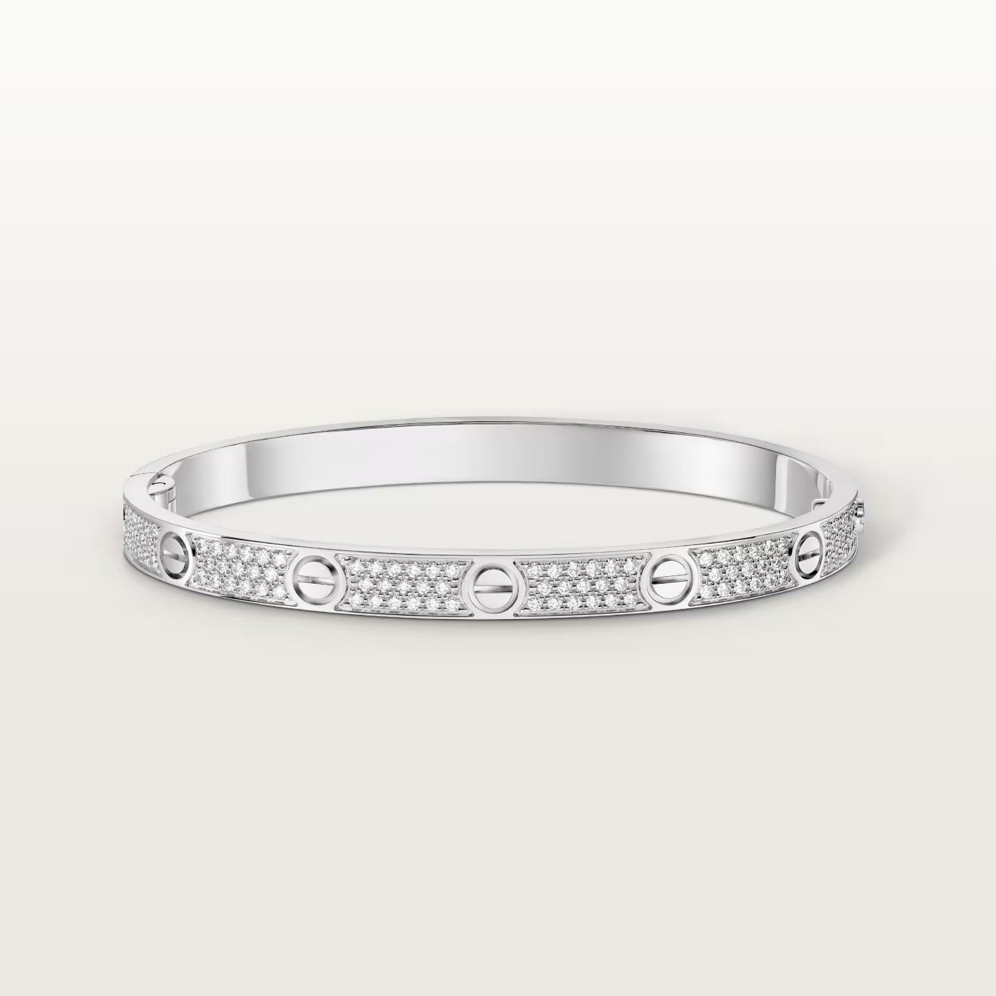 [Eterna Jewels]LOVE BRACELET 4.8MM DIAMOND-PAVED