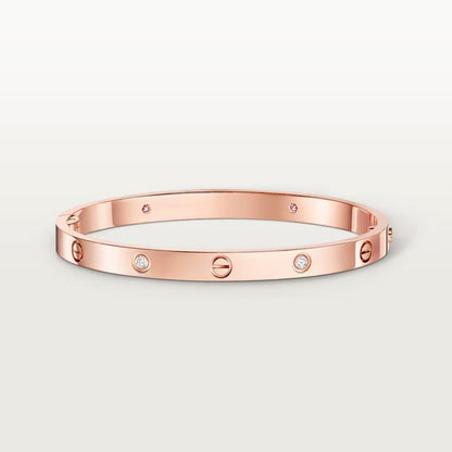 [Eterna Jewels]LOVE BRACELET 4.8MM 4 DIAMONDS