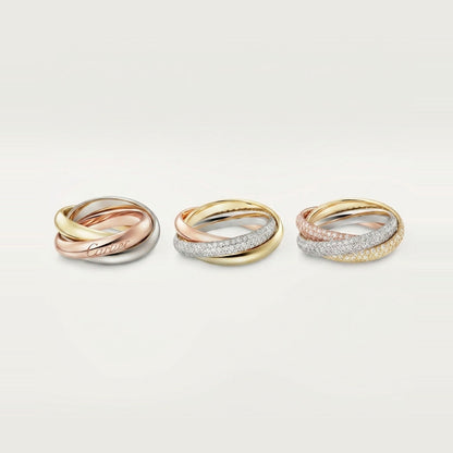 [Eterna Jewels]TRINITY 3.2MM RING COLLECTION